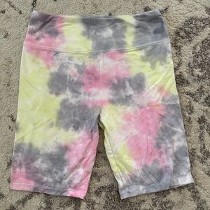 Wild fable tie dye biker shorts